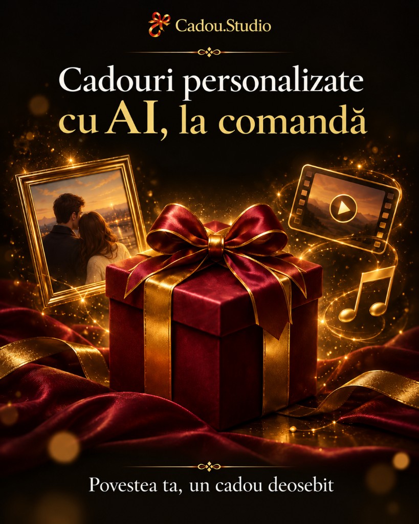 Cadouri personalizate cu AI, la comandă