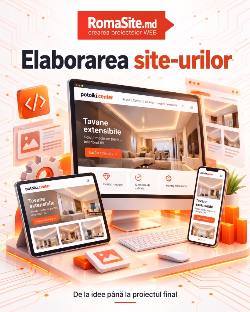 Creare de site-uri în Moldova