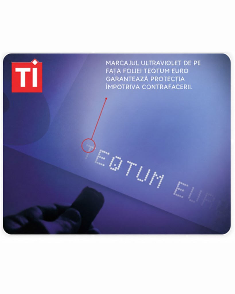 Marcajul ultraviolet TEQTUM EURO