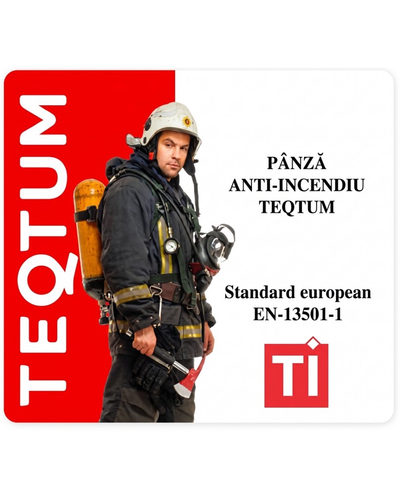 Pânză anti-incendiu TEQTUM