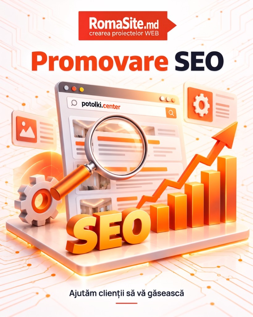 Promovare SEO a site-urilor în Moldova